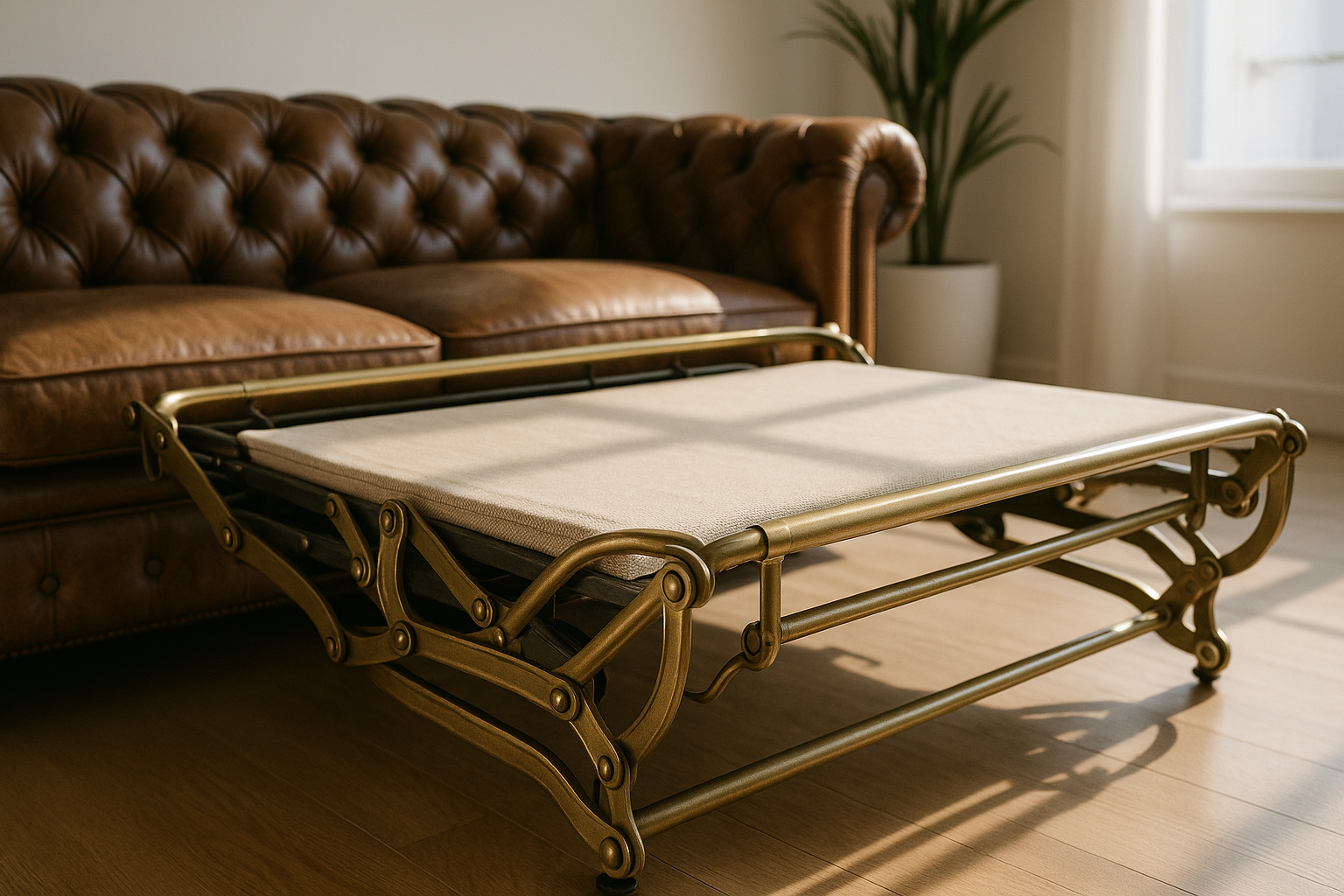 Chesterfield-Sofabett: Den perfekten Mechanismus finden