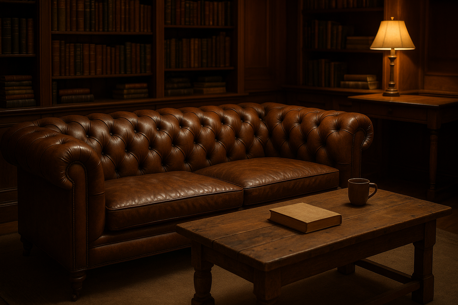 Chesterfield-Sofa mit modernen Möbeln kombinieren - Chesterfield Blogs
