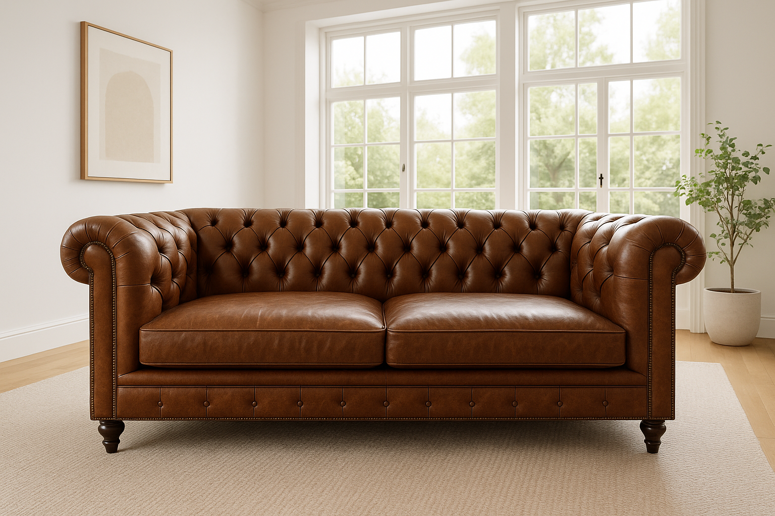 Chesterfield Sofa: Die perfekte Passform für jede Körpergröße ...