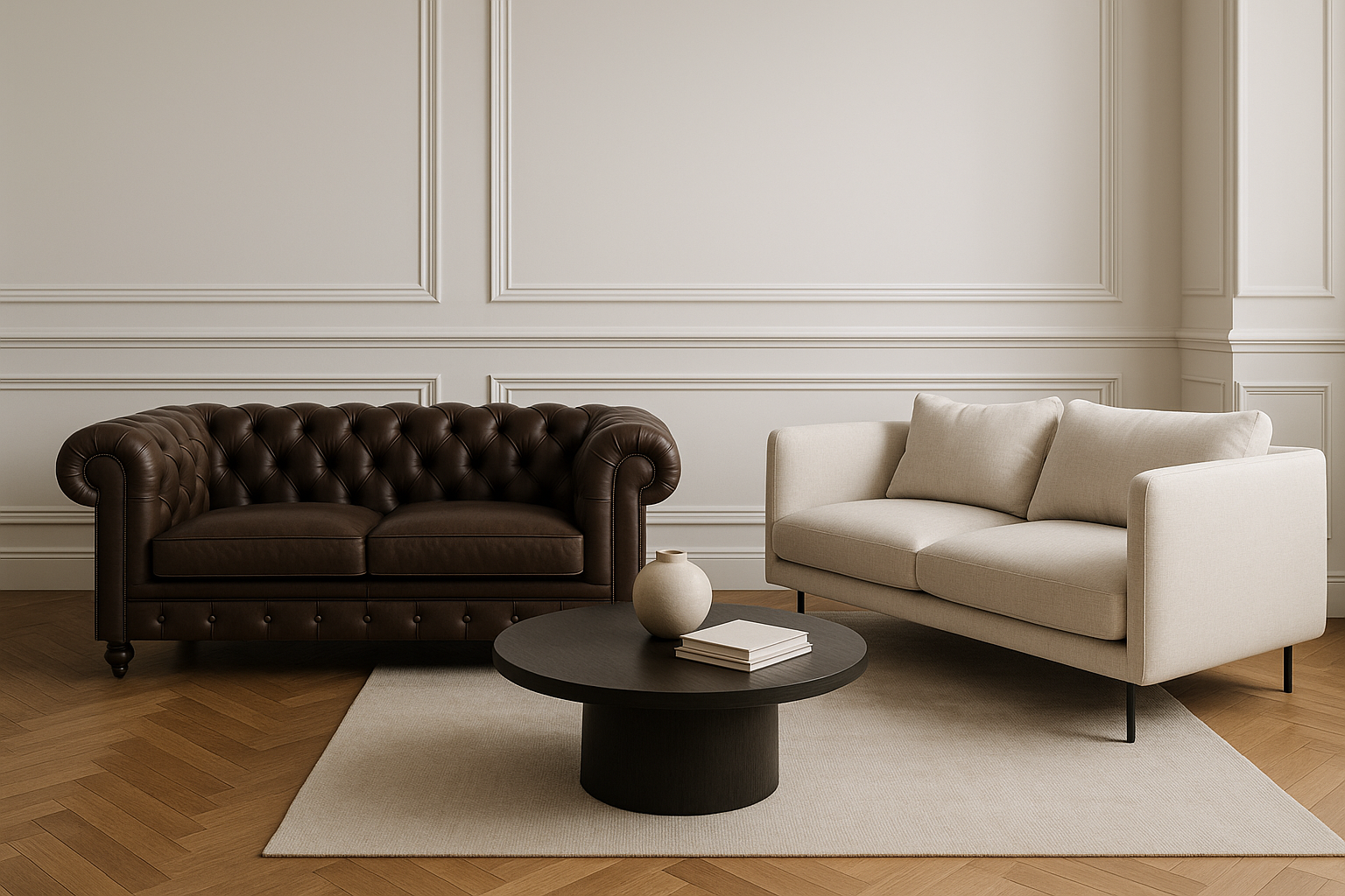 Chesterfield vs. Sofa: Ihr Leitfaden für die perfekte Wahl