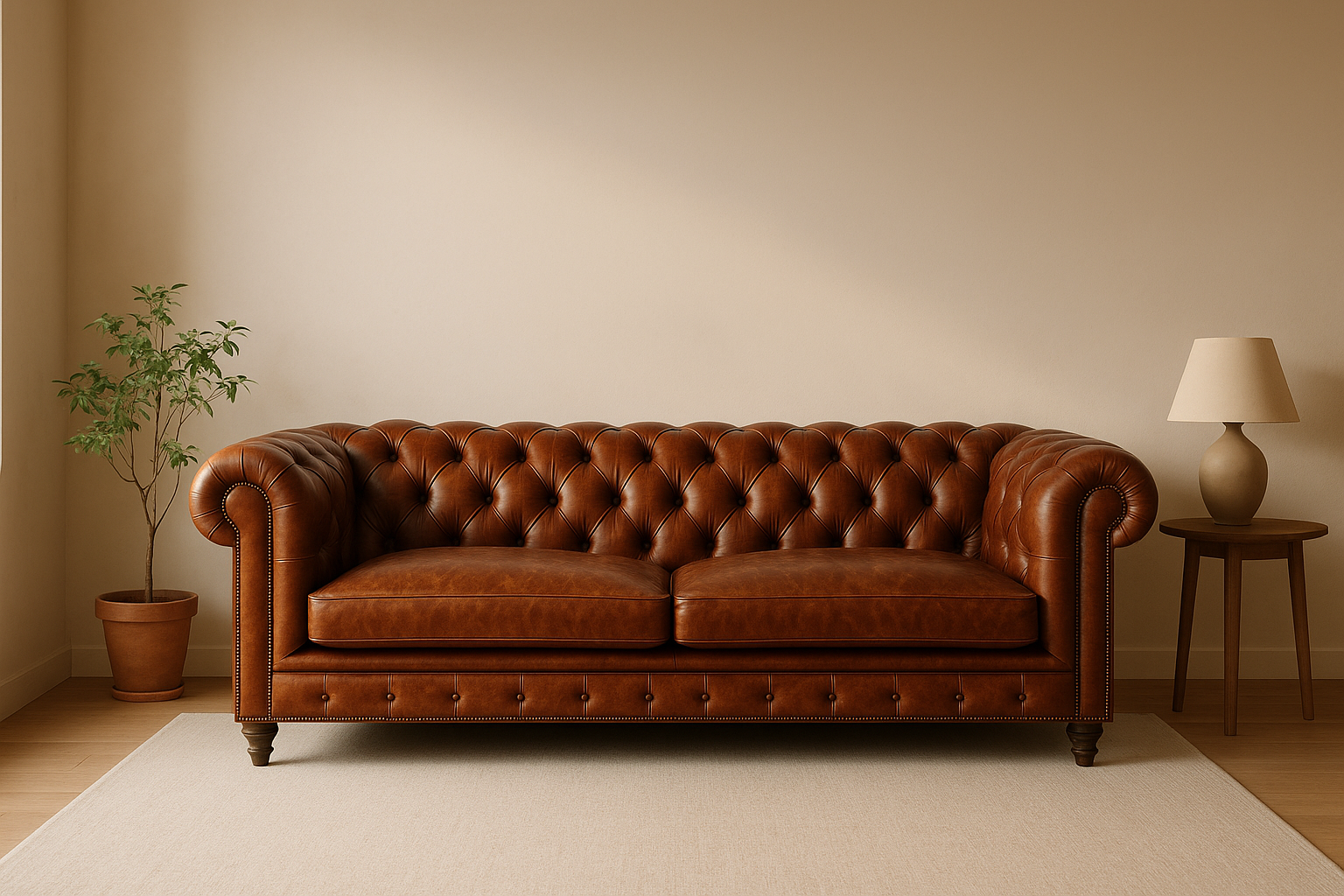 Chesterfield Sofa Farbe wählen: Leitfaden für Leder & Stoff