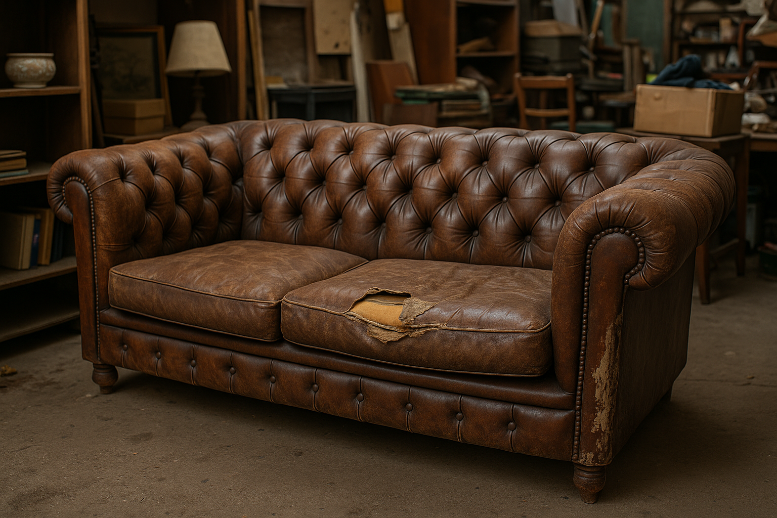 5 essentiële controles voor je een gebruikte Chesterfield bank koopt