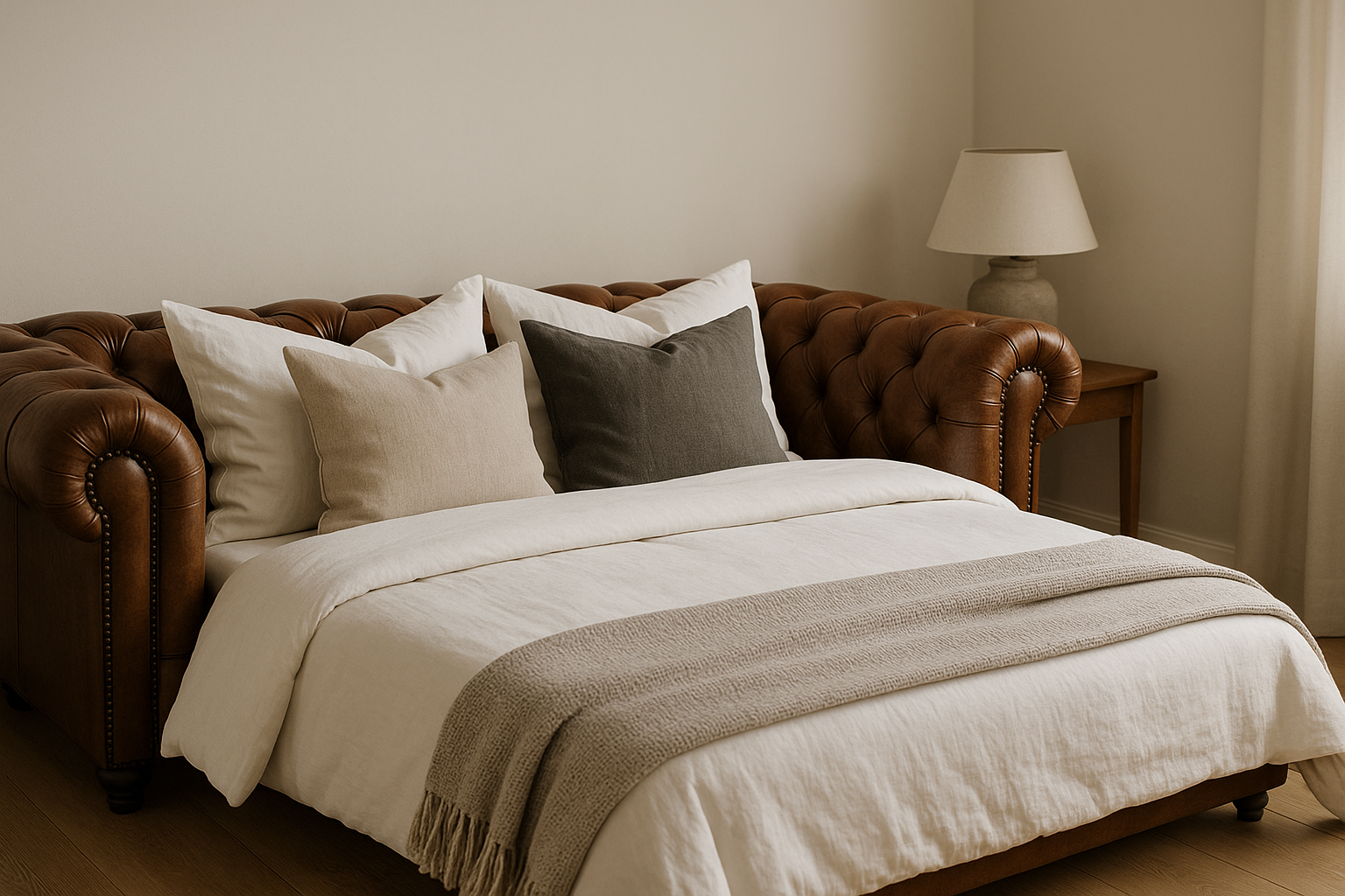 Slapen op een Chesterfield Bank: Praktische Gids