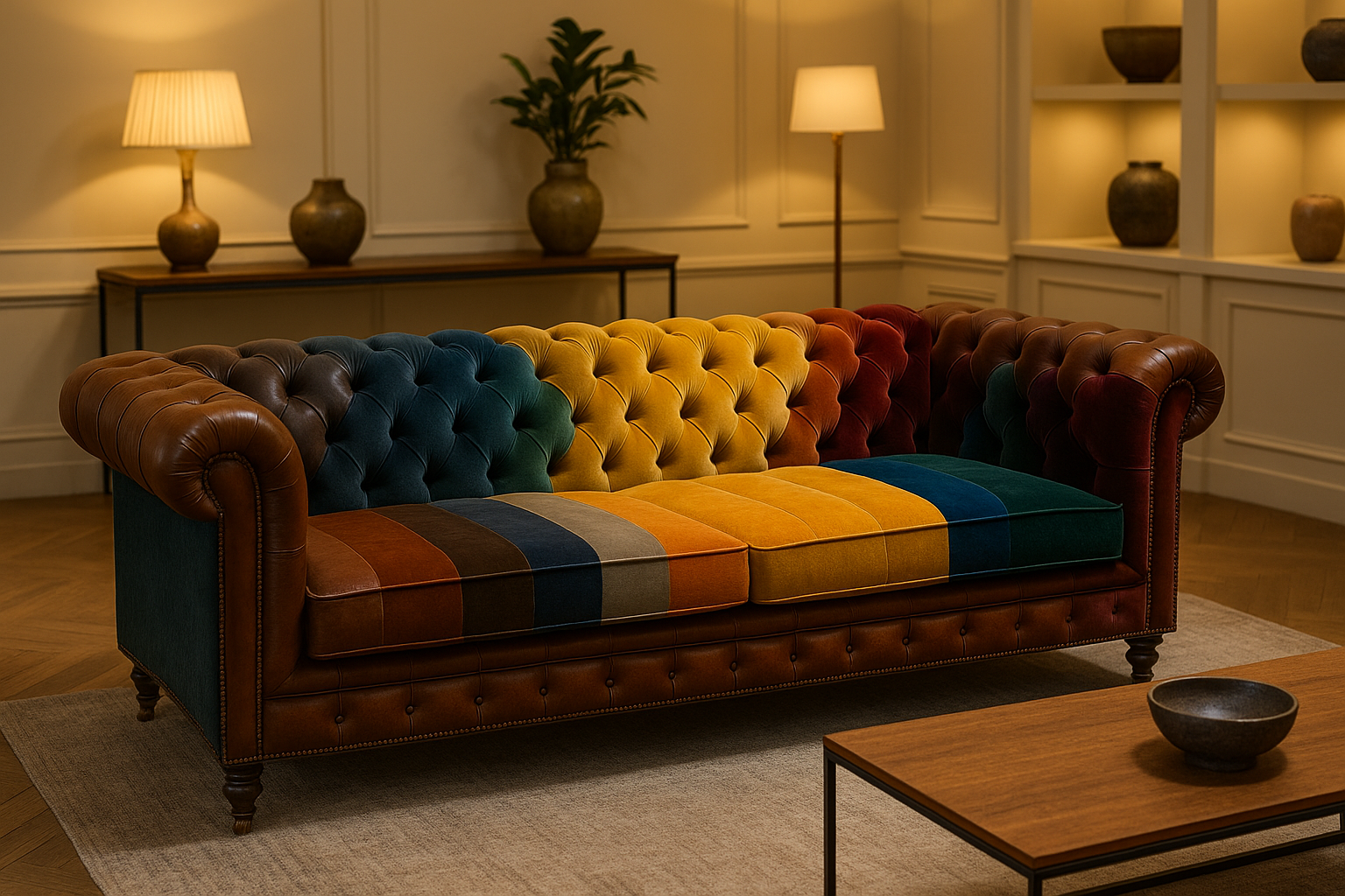 Styling Chesterfield Chairs in Minimalist Interiors