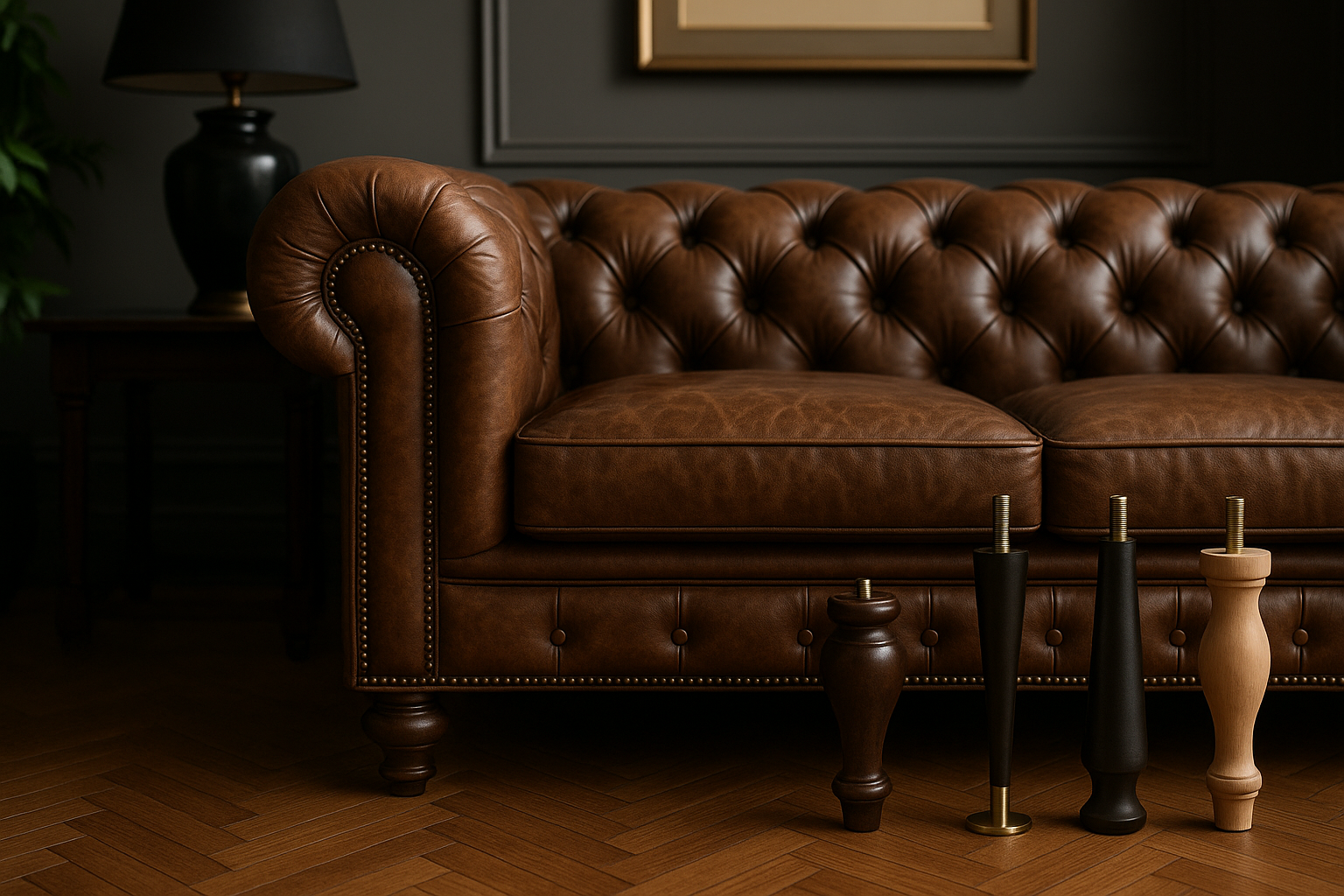 Customize Your Chesterfield: Leg & Foot Style Guide - Chesterfield Blogs