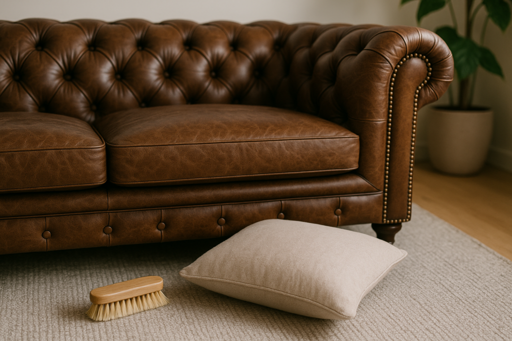 Chesterfield Sofa Cushions: A Guide to Care & Replacement ...