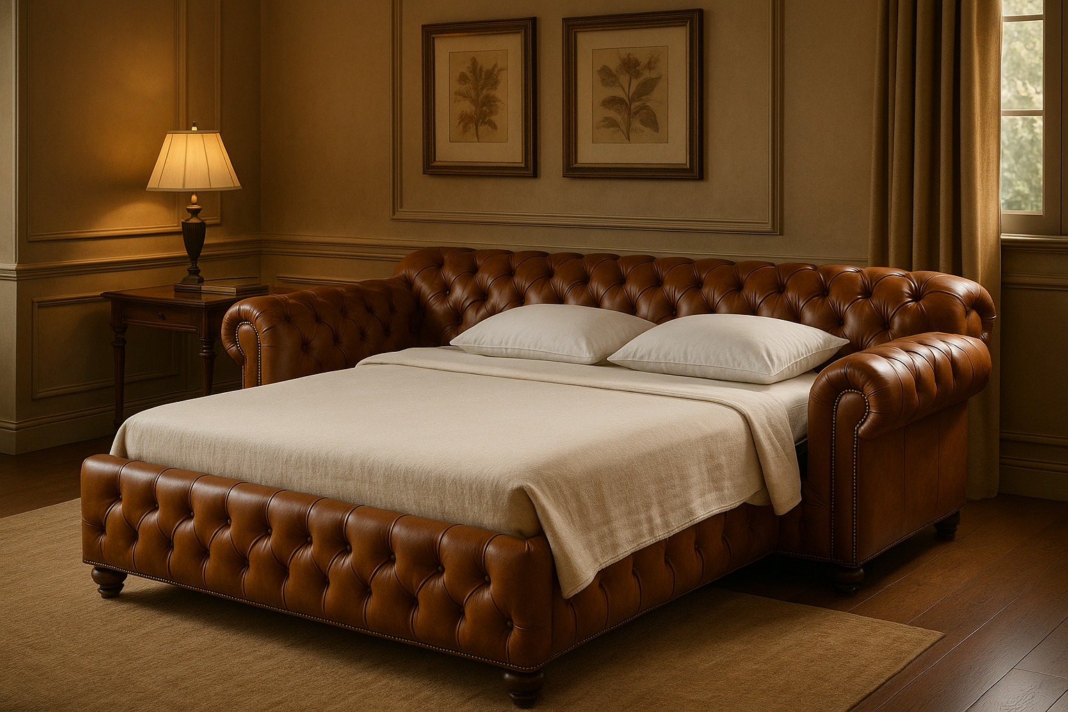 How to Choose the Perfect Chesterfield Sofa Bed Upholstery for Your ...