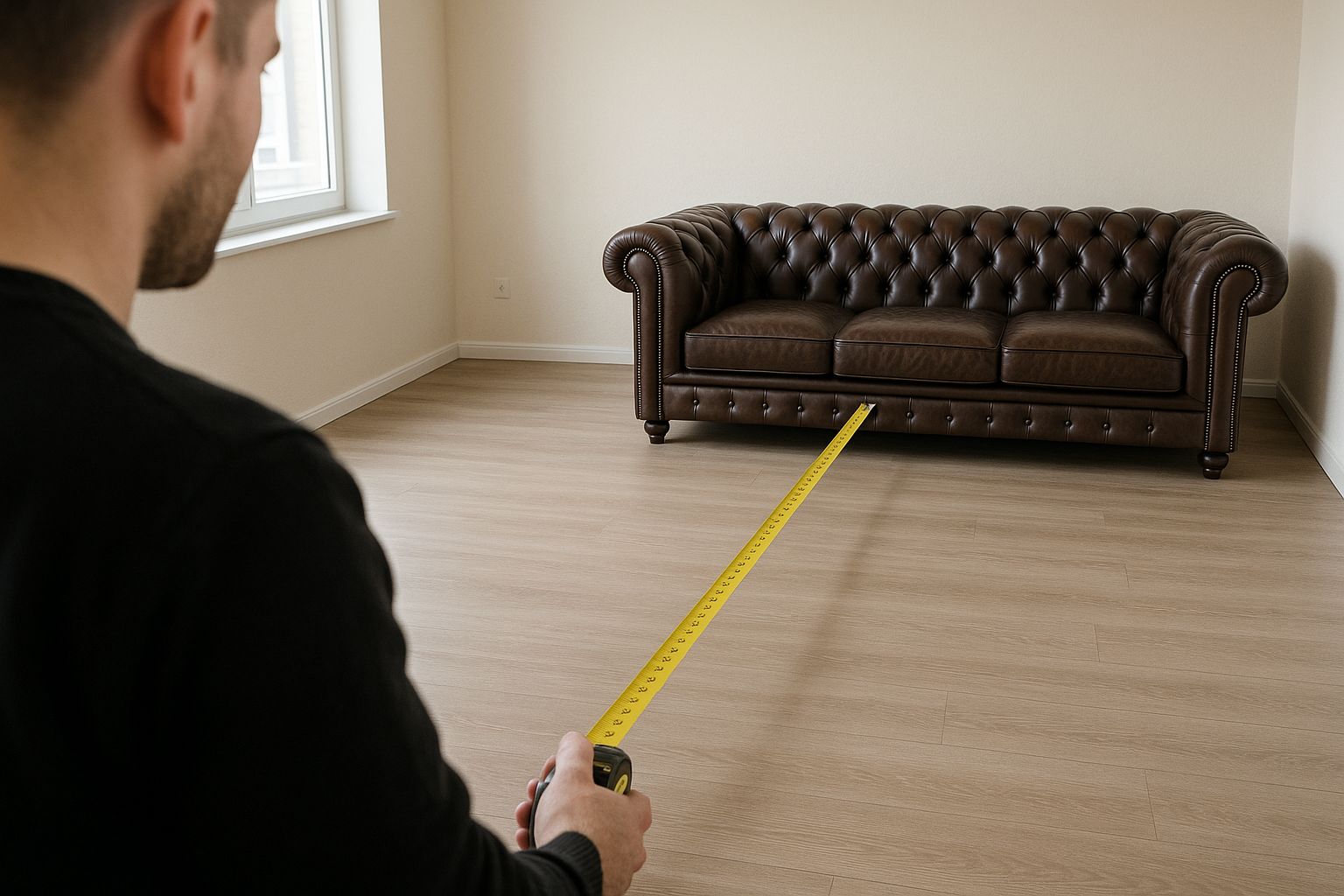 A Practical Guide to Measuring Your Space for a Chesterfield Sofa