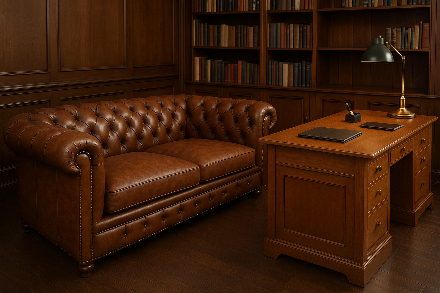 Chesterfield Sofas for Executive Offices: Balancing Professionalism and Comfort