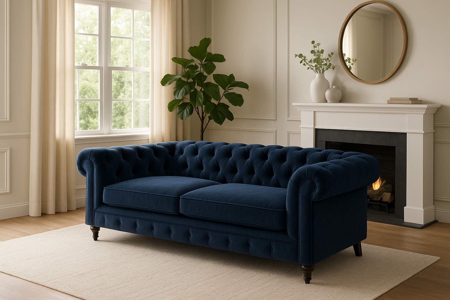 How to Choose the Perfect Velvet Chesterfield Sofa for Your Room’s ...