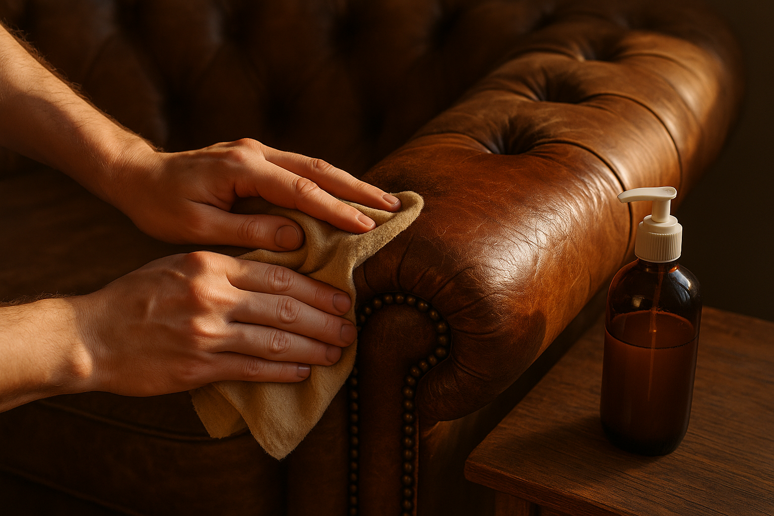The Essential Guide to Leather Conditioning for Your Chesterfield Sofa ...