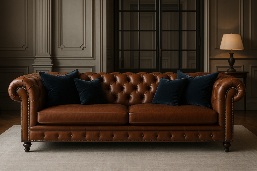 Chesterfield Sofa Upholstery Guide: How to Choose Between Leather and ...