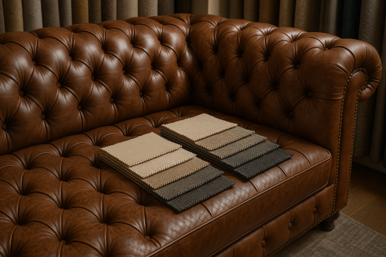Choosing the Perfect Fabric for Your Chesterfield Sofa: A Material and ...