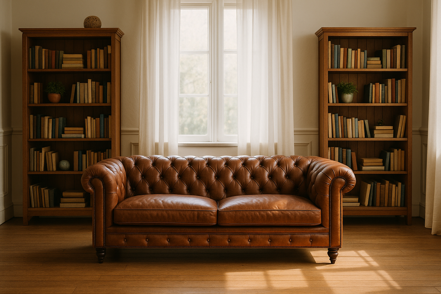 How to Choose the Right Leather Chesterfield Sofa for Your Room’s Layout