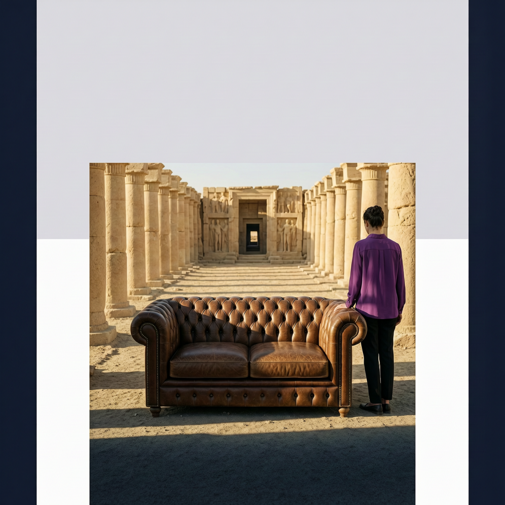 The Chesterfield Sofa at Persepolis: A Design Dialogue Across Millennia