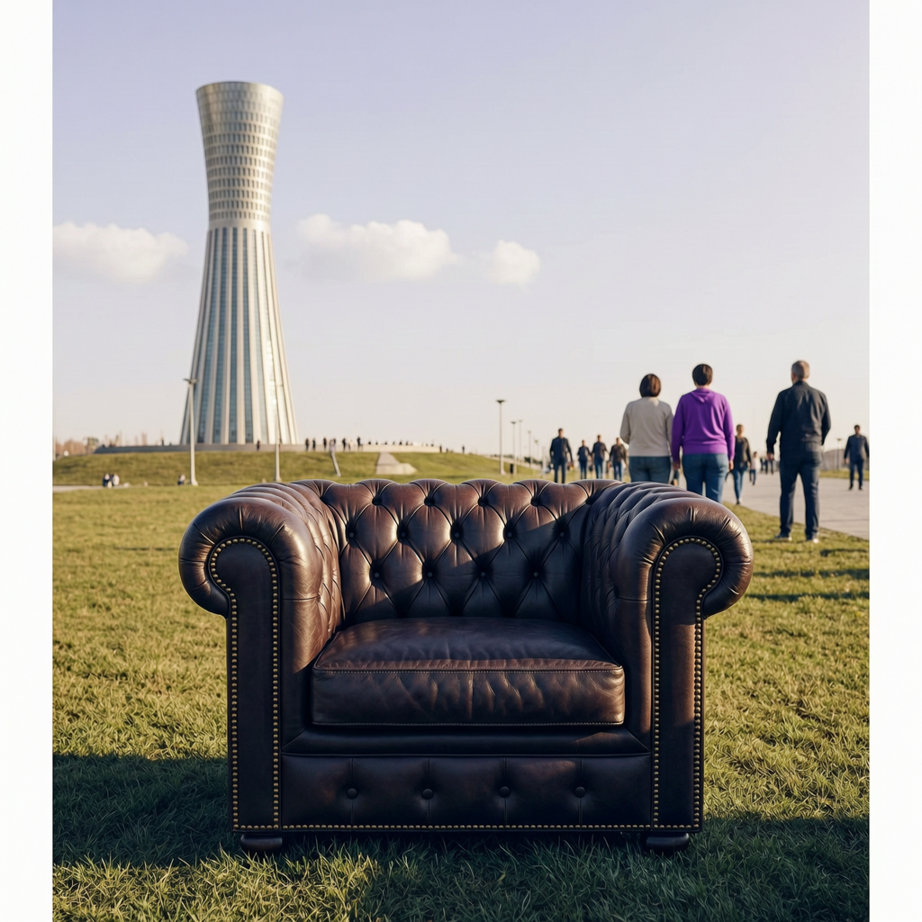 Chesterfield in the Landscape: The Bajterek Tower and Kazakhstan’s Symbolic Axis